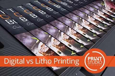 Digital vs Litho Printing