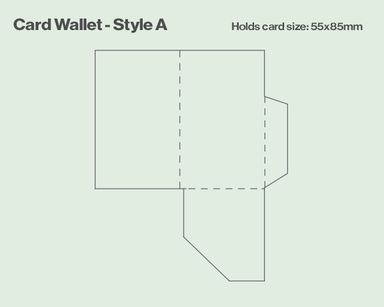 Gift Card Wallet - Style A Template