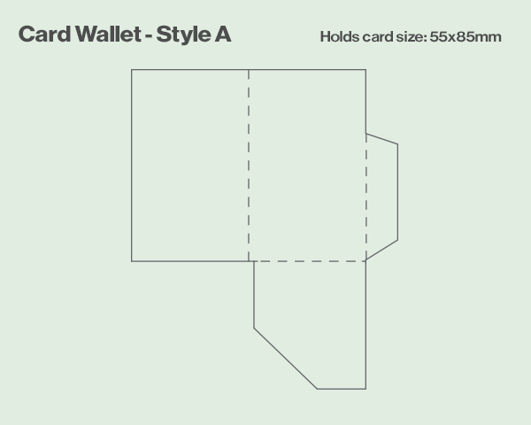 Gift Card Wallet - Style A Template