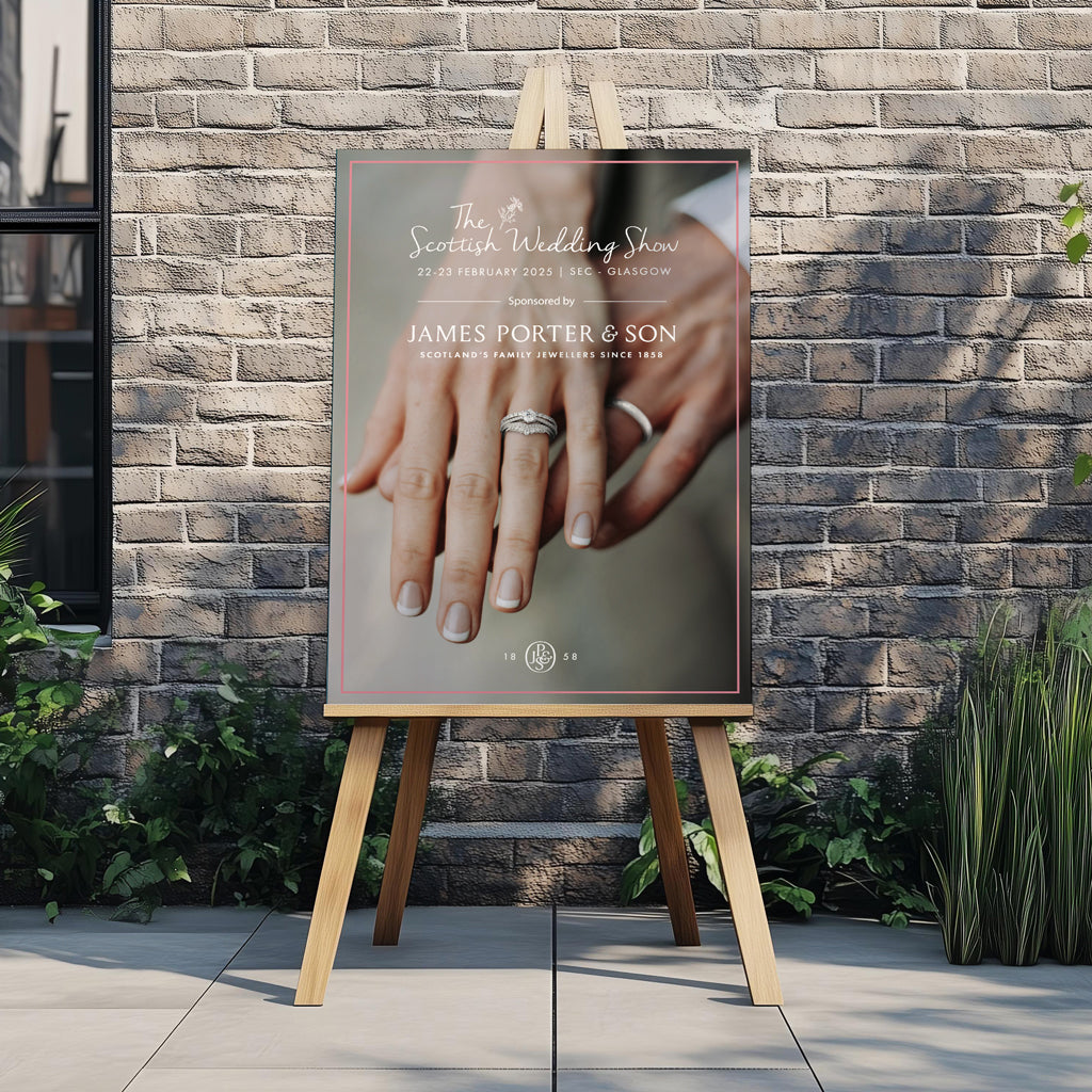 Wedding Foamex Display Board