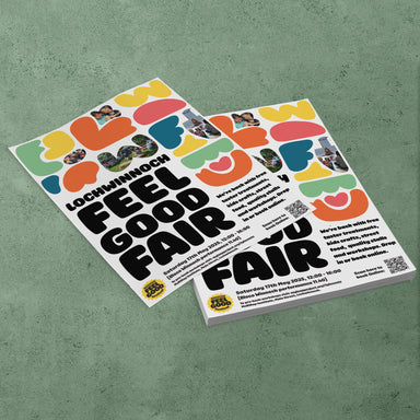 Recycled Flyer Printing  - Feel Good