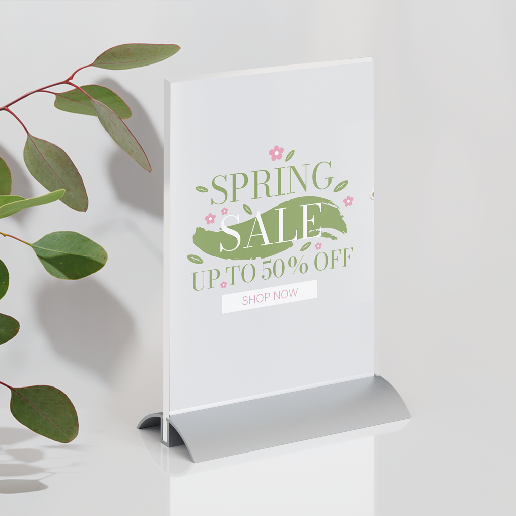 Spring Sale Grip Talker Show Card