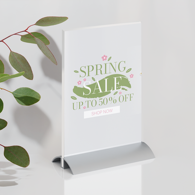 Spring Sale Grip Talker Show Card