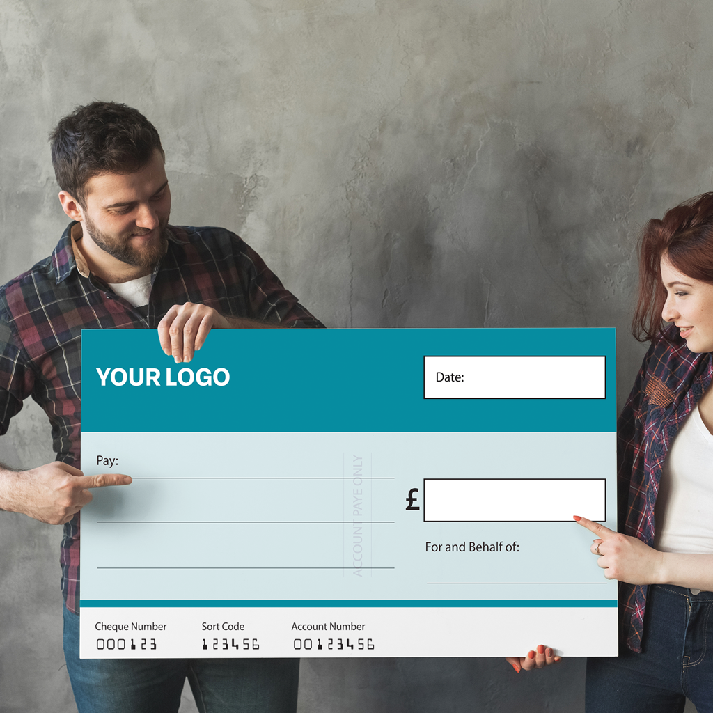 Super Size Cheque Template