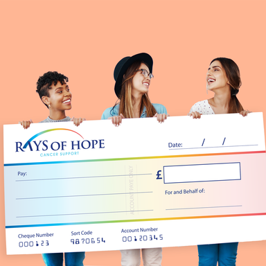 Charity Super Size Cheque