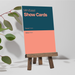 Mini Easel Show Cards