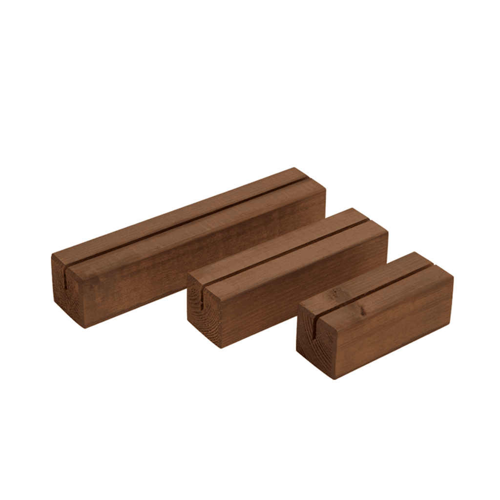 Oak Wood Show Card Base