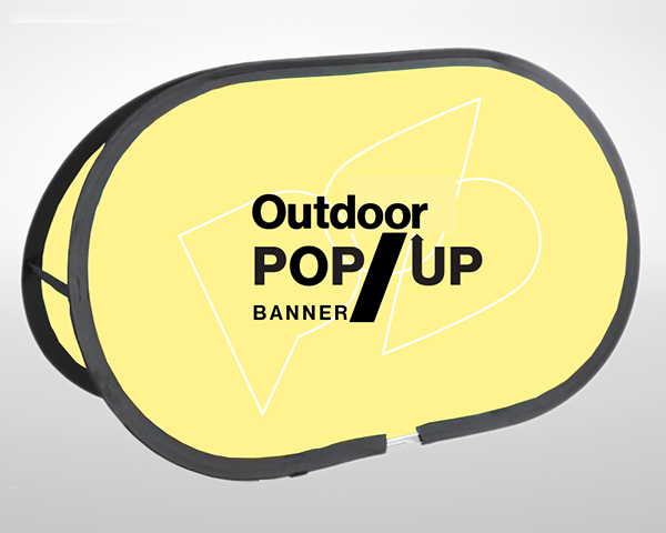 Outdoor Pop Up Banner