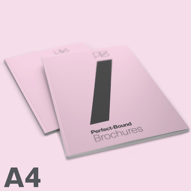 A4 Pefect Bound Brochure Printing