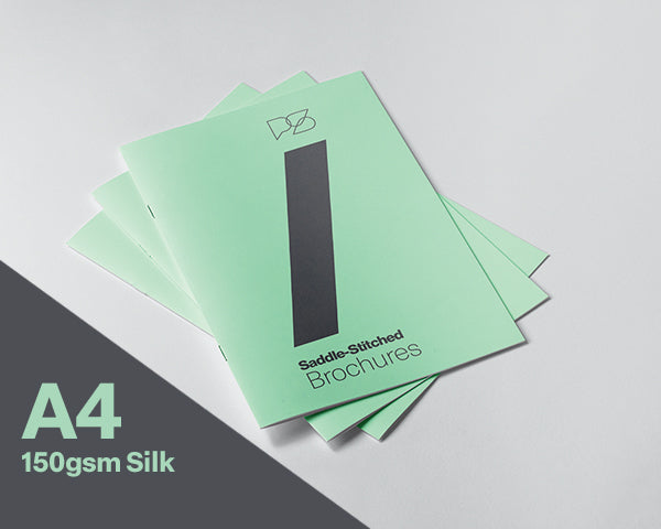 A4 Brochure 150gsm Silk