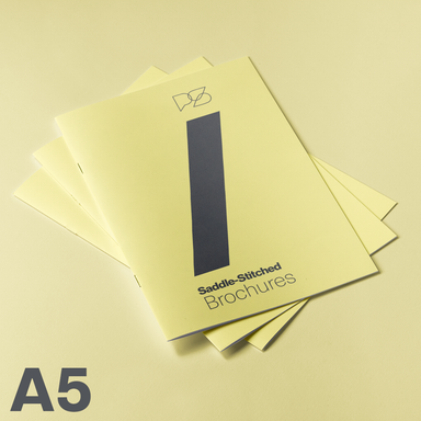 A5 Saddle Stitched Brochure Printing