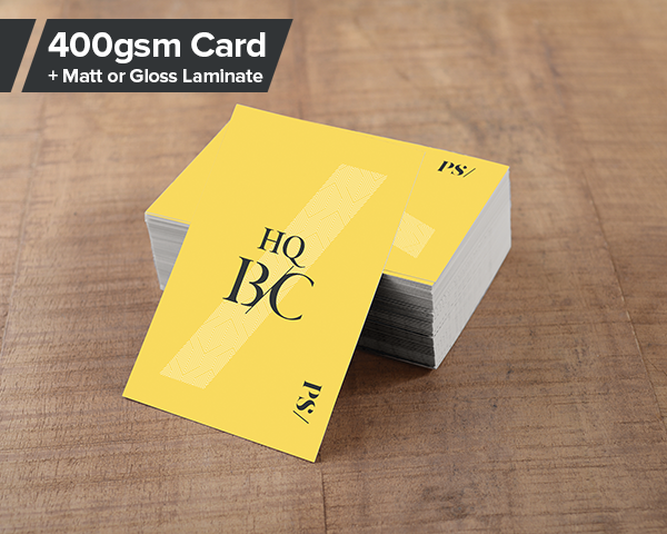 HQ Business Cards 400gsm