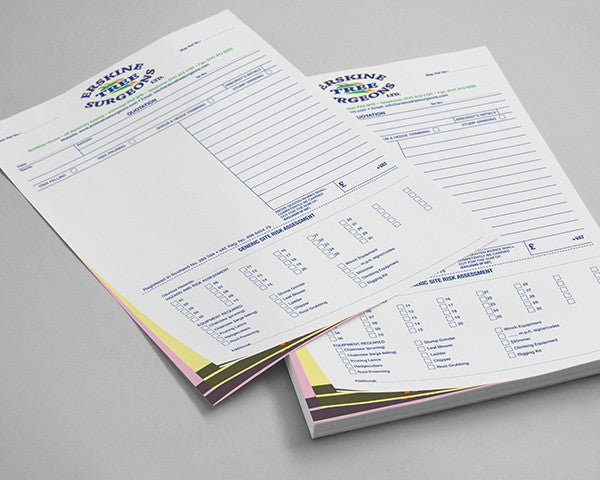 A5 2-Parts NCR Duplicate Form