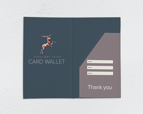 Gift Card Wallet Holder