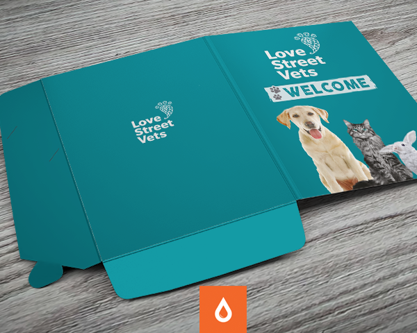 A5 Presentation Folders