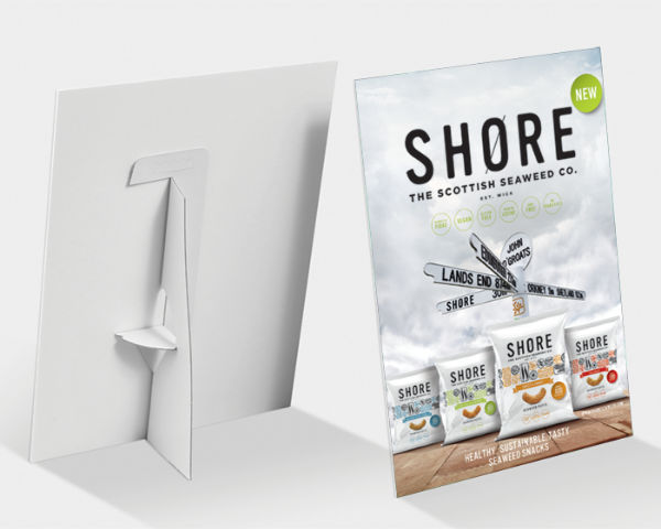 Strut Cards | Rigid Foamex Strut Cards | Custom Printed