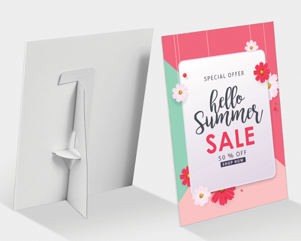 Strut Cards | Rigid Foamex Strut Cards | Custom Printed — Print Studio ...