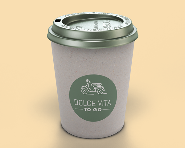 Coffee Cup Stickers and Labels